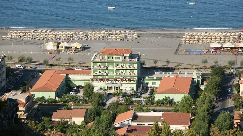 Hotel Germania Praia a Mare Exteriér fotografie